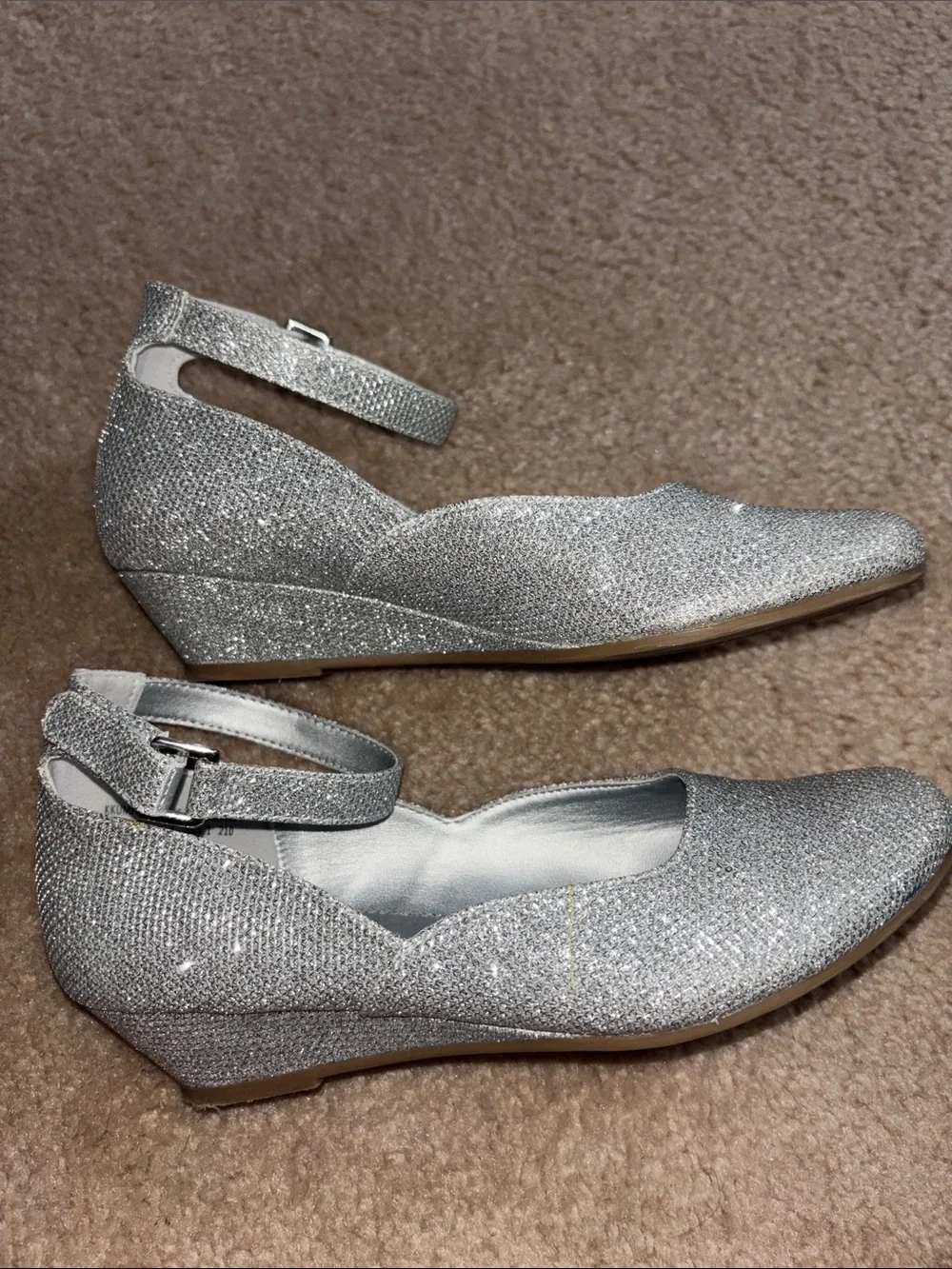 Girls sparkle shoes